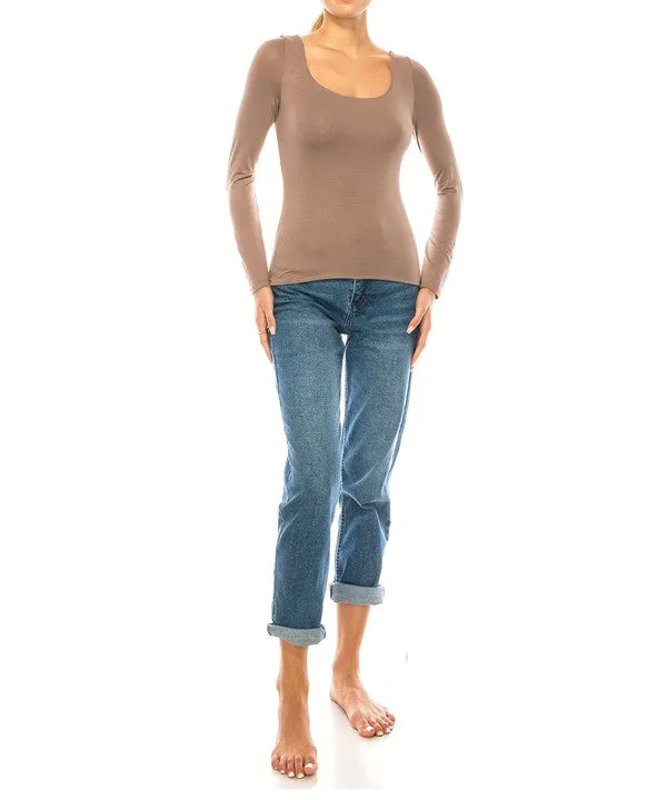 Bamboo Crew Long Sleeve