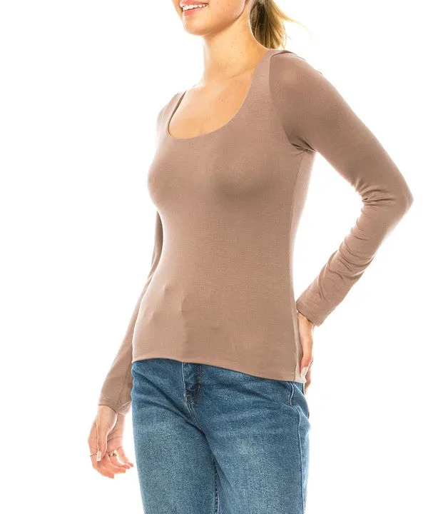 Bamboo Crew Long Sleeve
