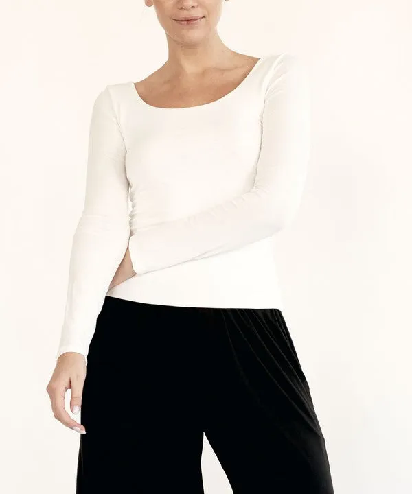 Bamboo Crew Long Sleeve