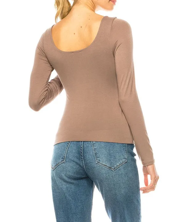 Bamboo Crew Long Sleeve