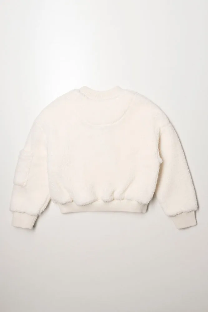 Baseball Jacket Cream