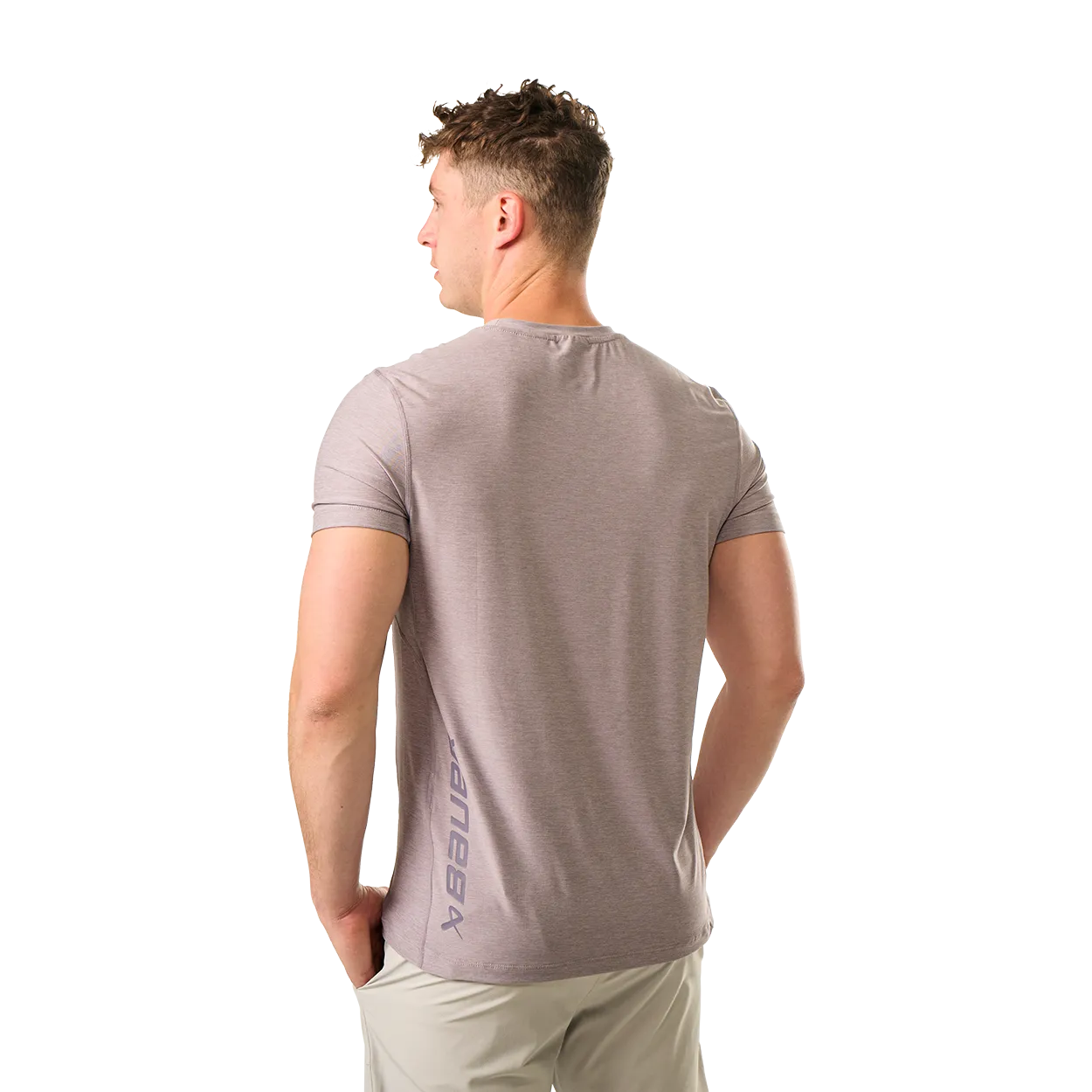 BAUER TOP SHELF TECH TEE LILAC