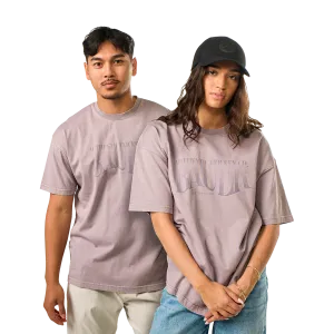 BAUER WASHOUT TEE LILAC