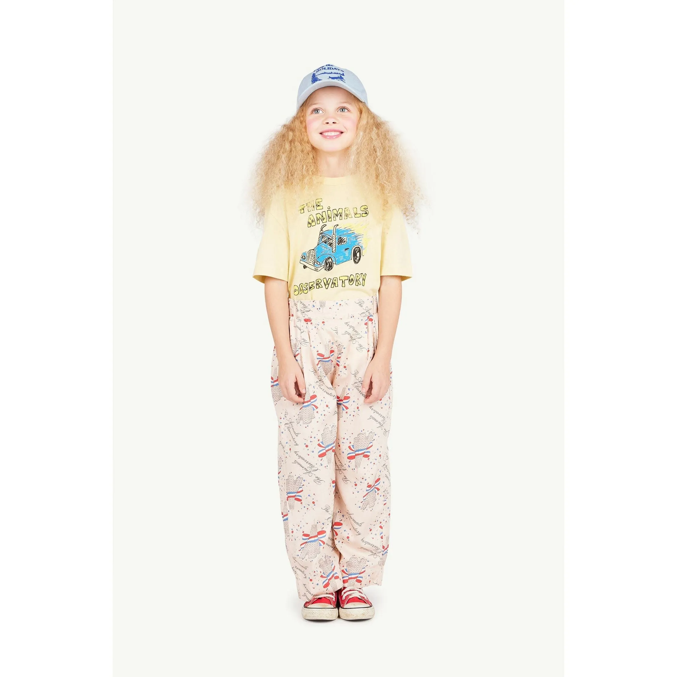 Big Rooster Relaxed T-Shirt Soft Yellow