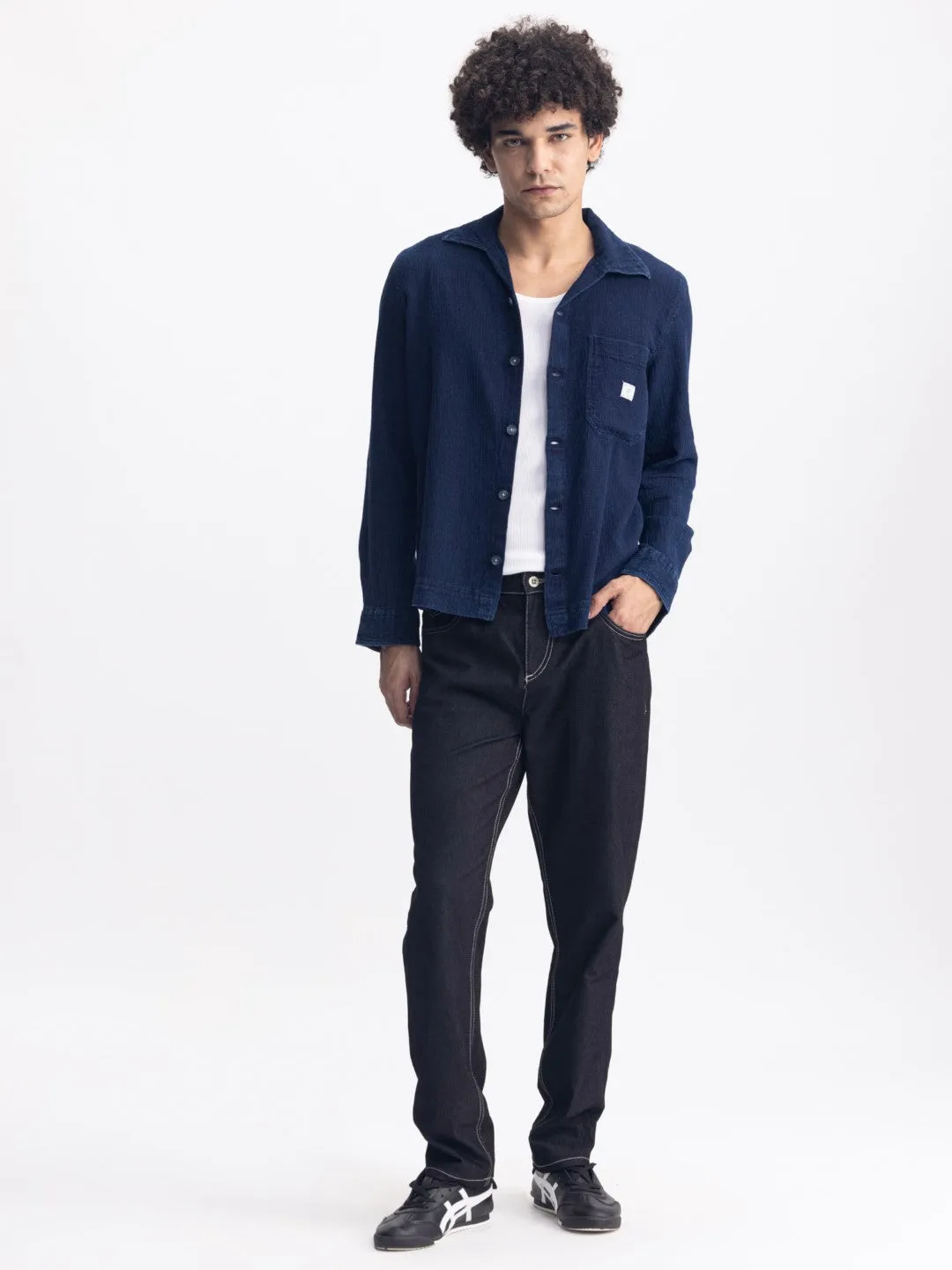Blue Denim Overshirt