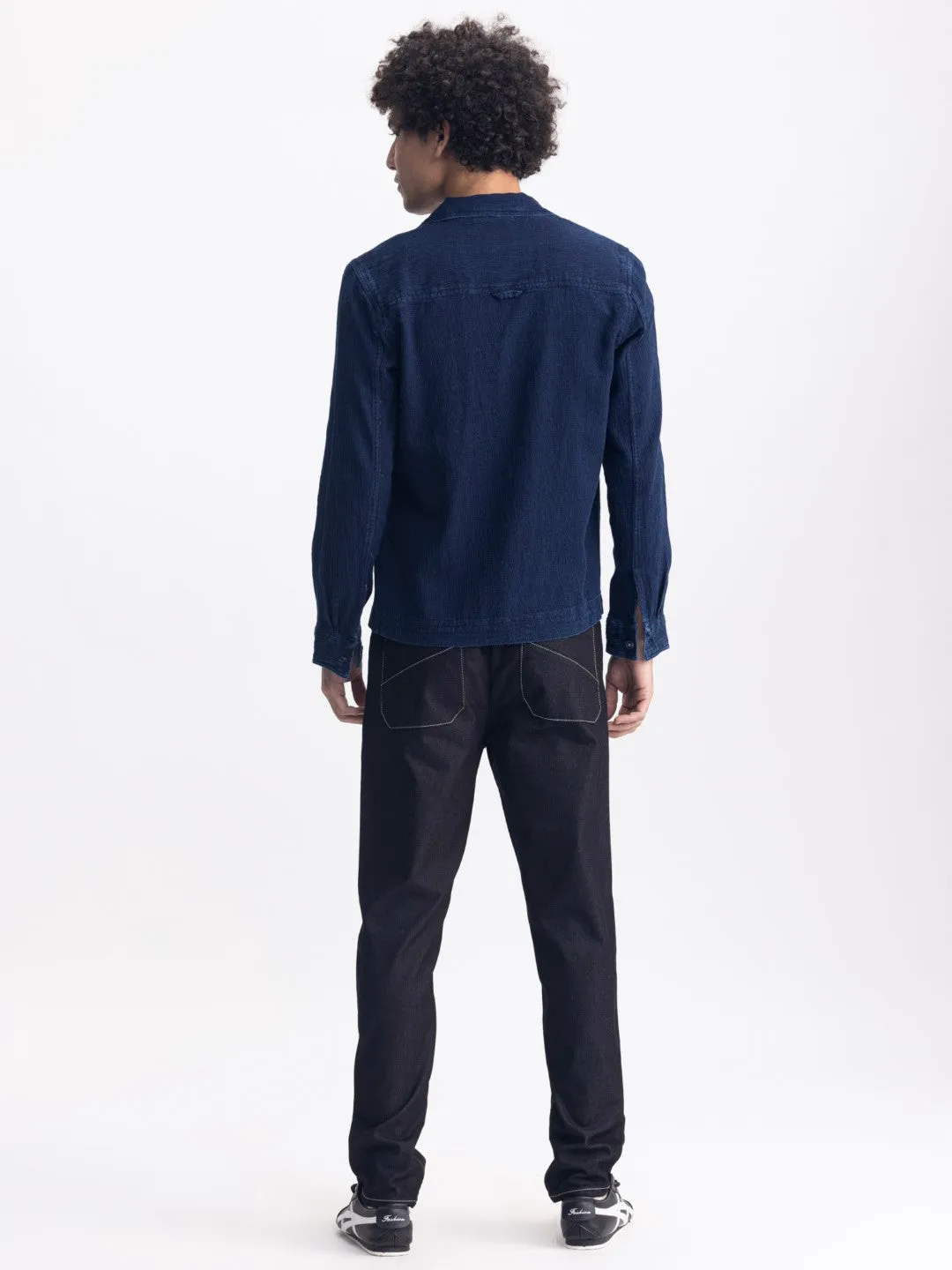 Blue Denim Overshirt