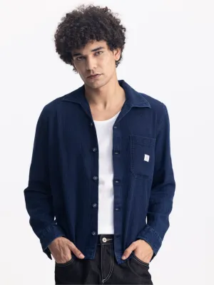 Blue Denim Overshirt