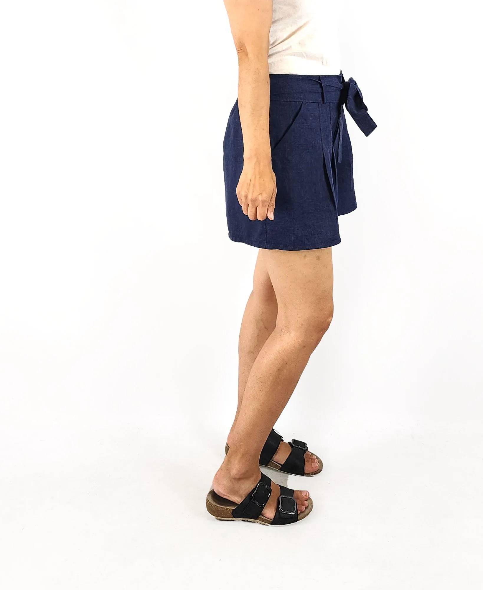 Blue handmade shorts size 8