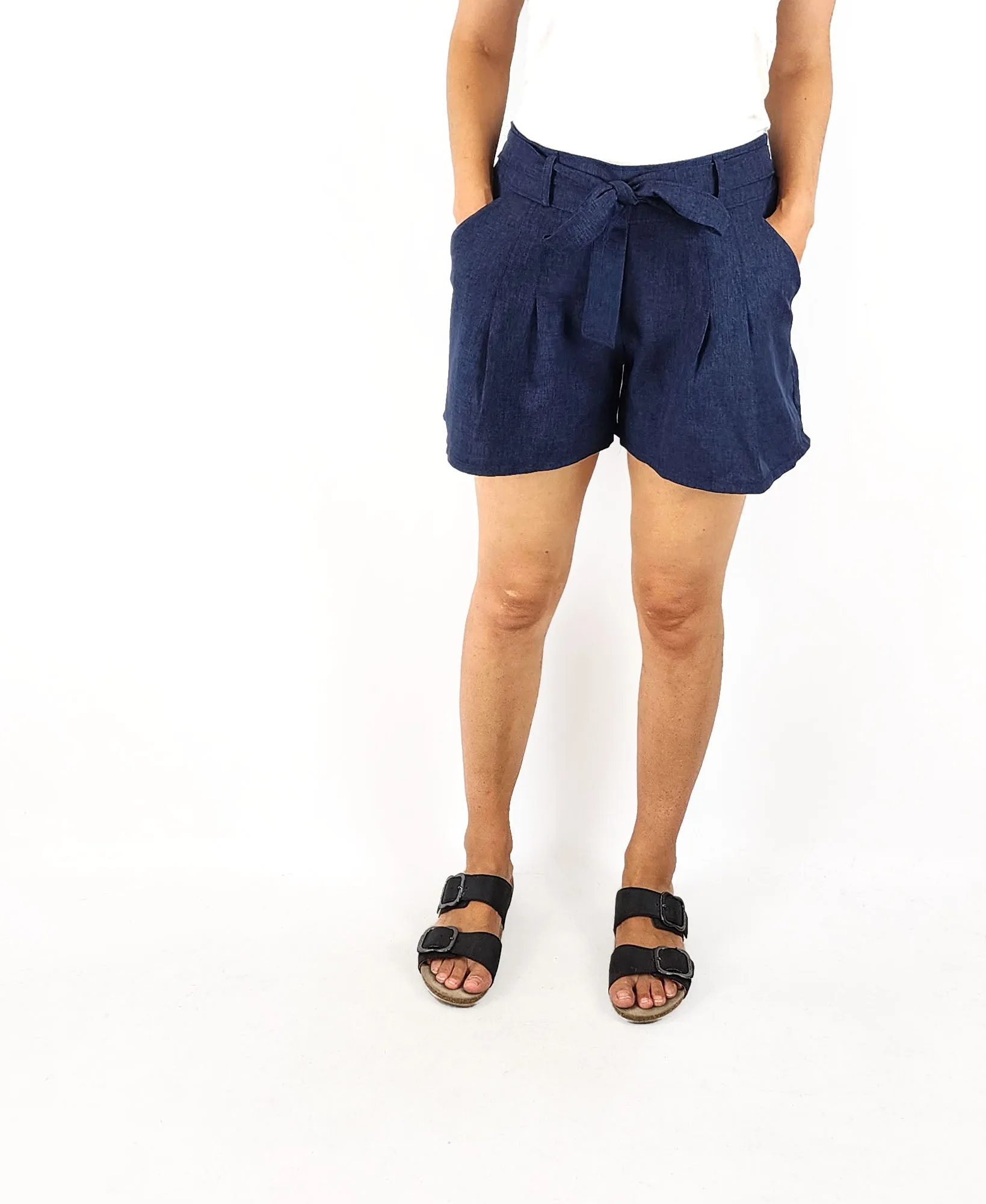 Blue handmade shorts size 8