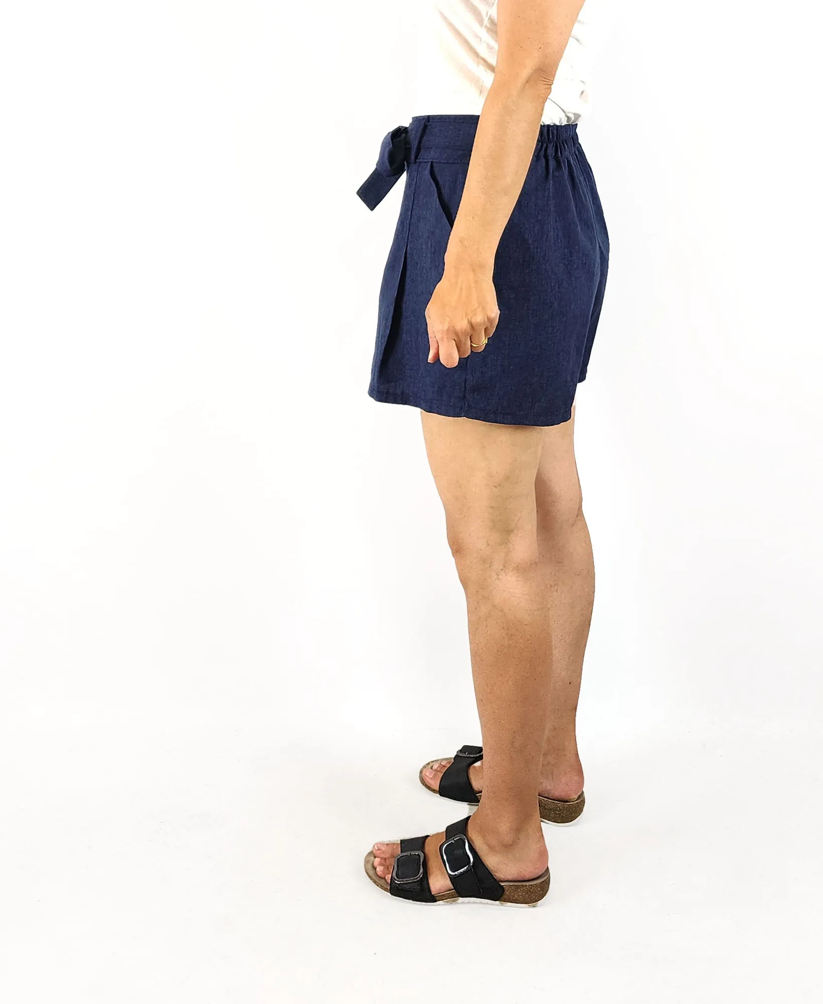 Blue handmade shorts size 8