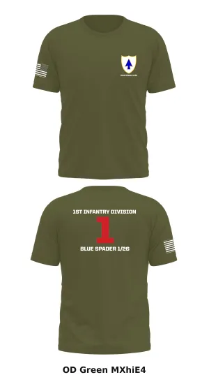 Blue spader 1/26 Store 1 Core Men's SS Performance Tee - MXhiE4