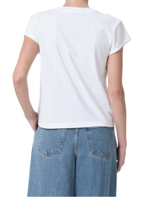 Bryce Cap Sleeve - White