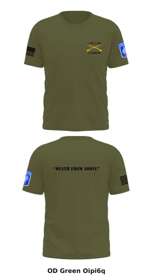 C Co, 1 BN, 143rd INF Store 1 Core Men's SS Performance Tee - Oipi6q
