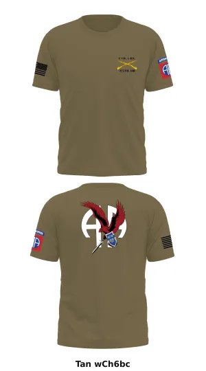 C Co, 1 BN, 325th AIR Store 1 Core Men's SS Performance Tee - wCh6bc