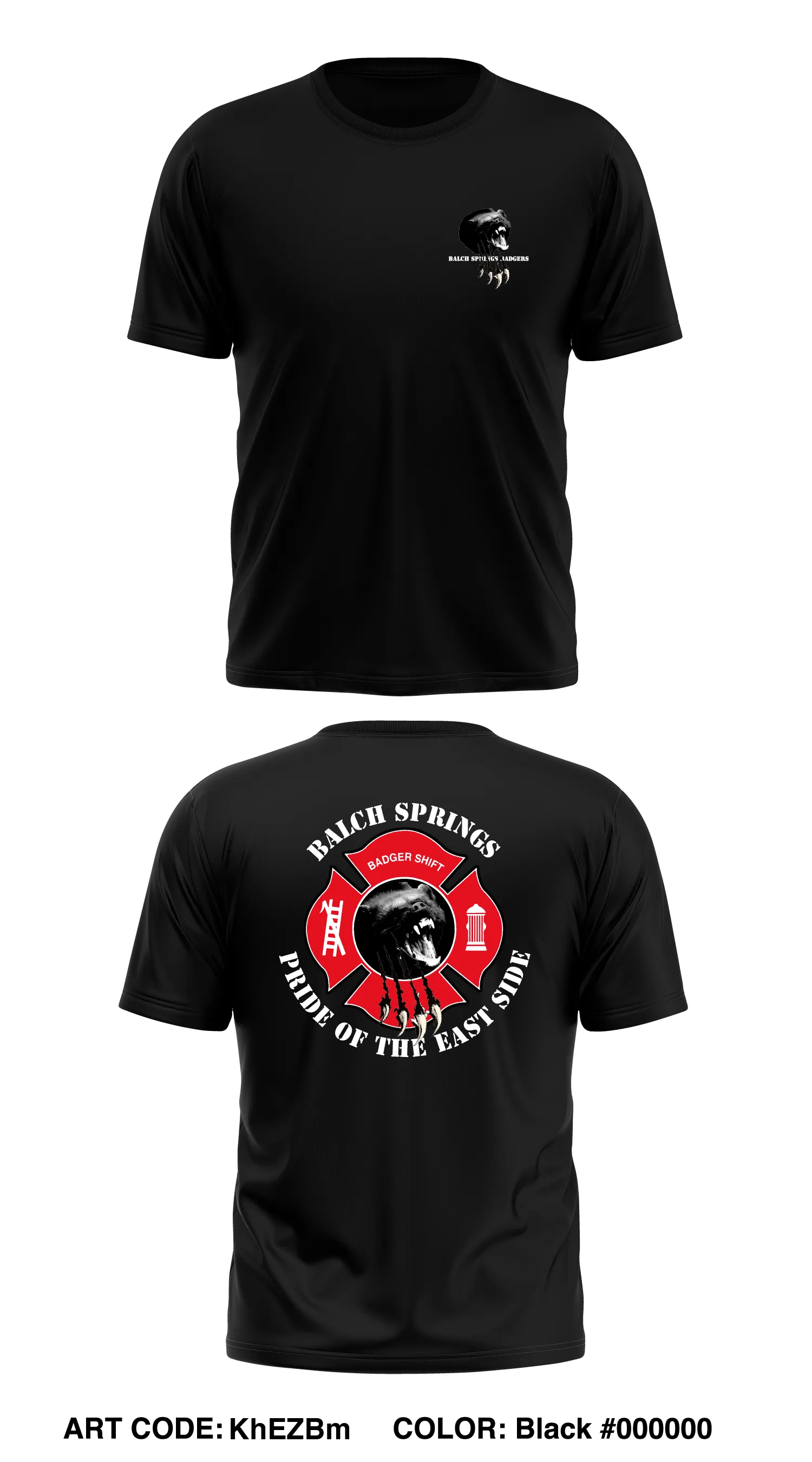 C-Shift Badgers Store 1 Core Men's SS Performance Tee - KhEZBm