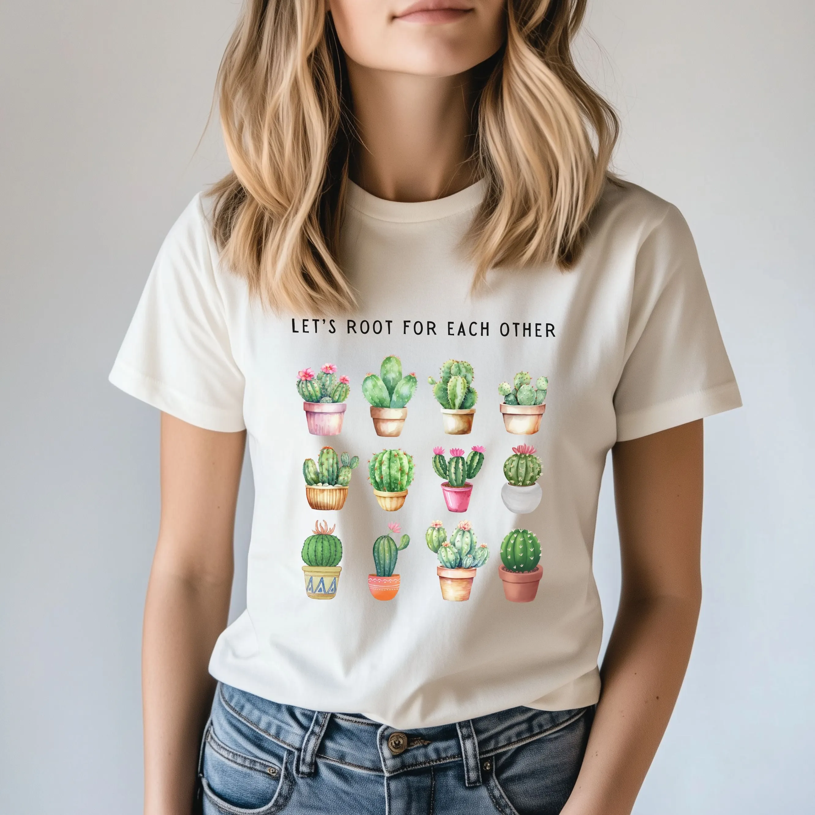 Cactus Root for Each Other T-Shirt