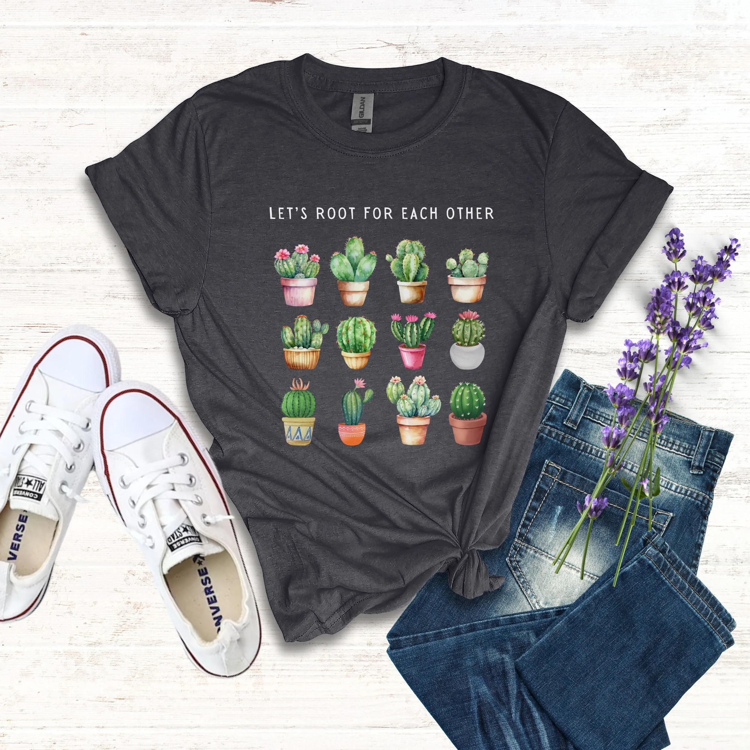 Cactus Root for Each Other T-Shirt