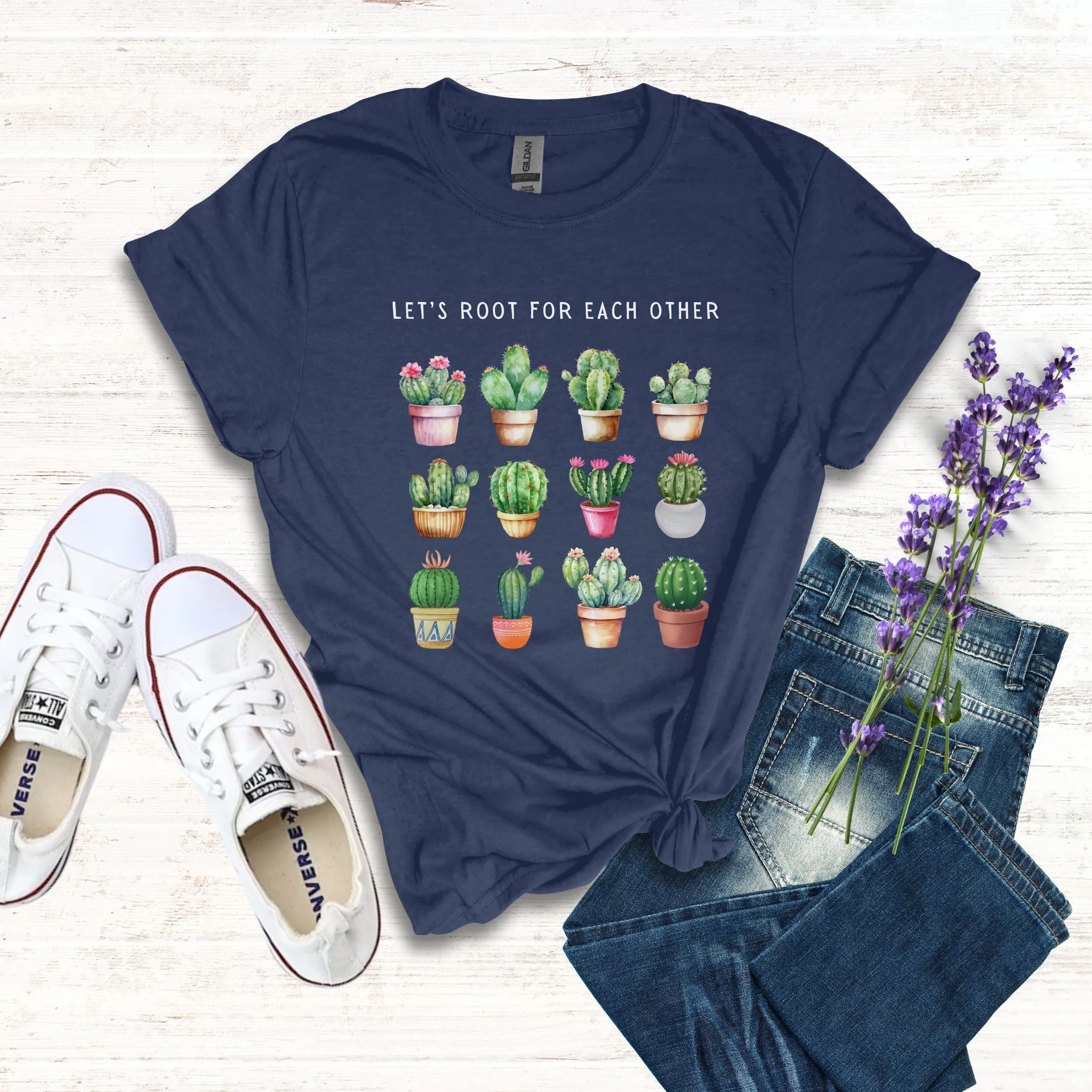 Cactus Root for Each Other T-Shirt