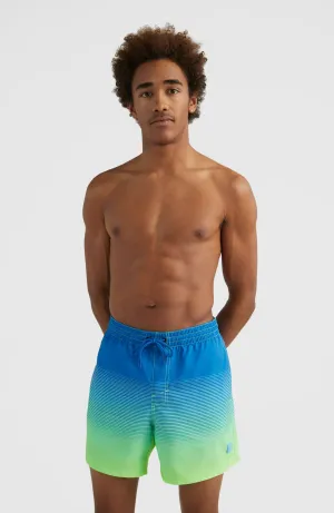 Cali Gradient 15'' Badehose | Dark Blue Simple Gradient