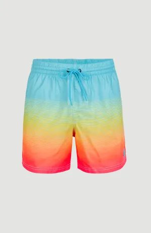 Cali Gradient 15'' Badehose | Light Blue Simple Gradient