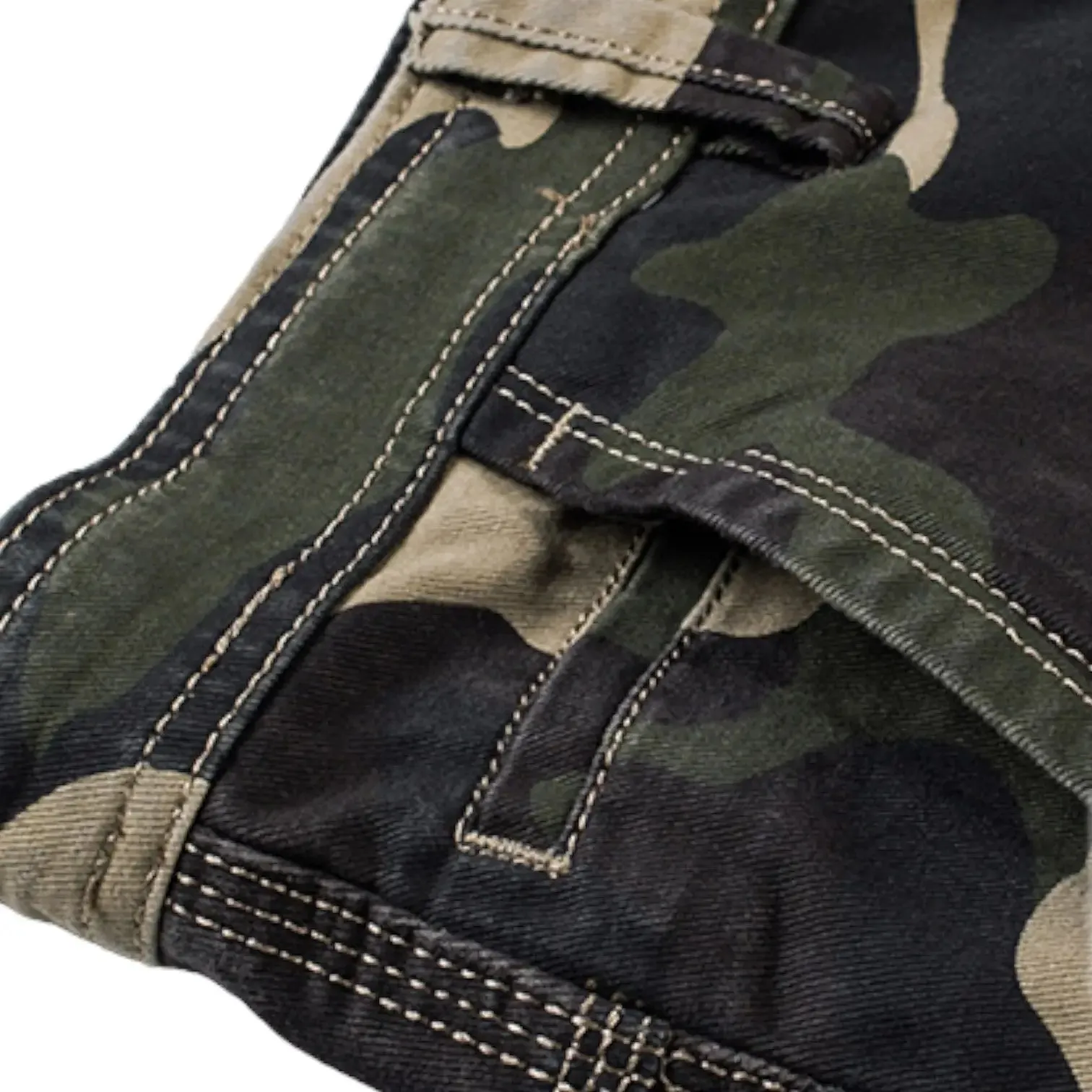 Camouflage shorts