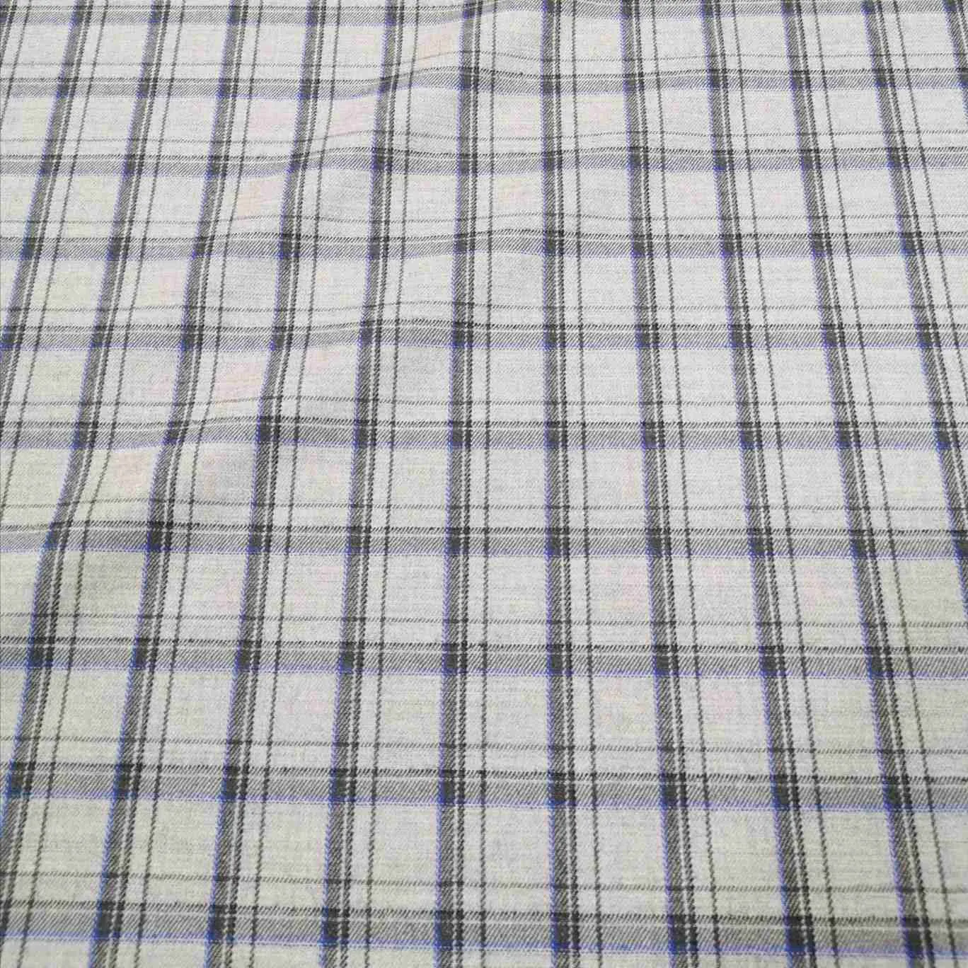 Canterbury Wool Check, Light Grey