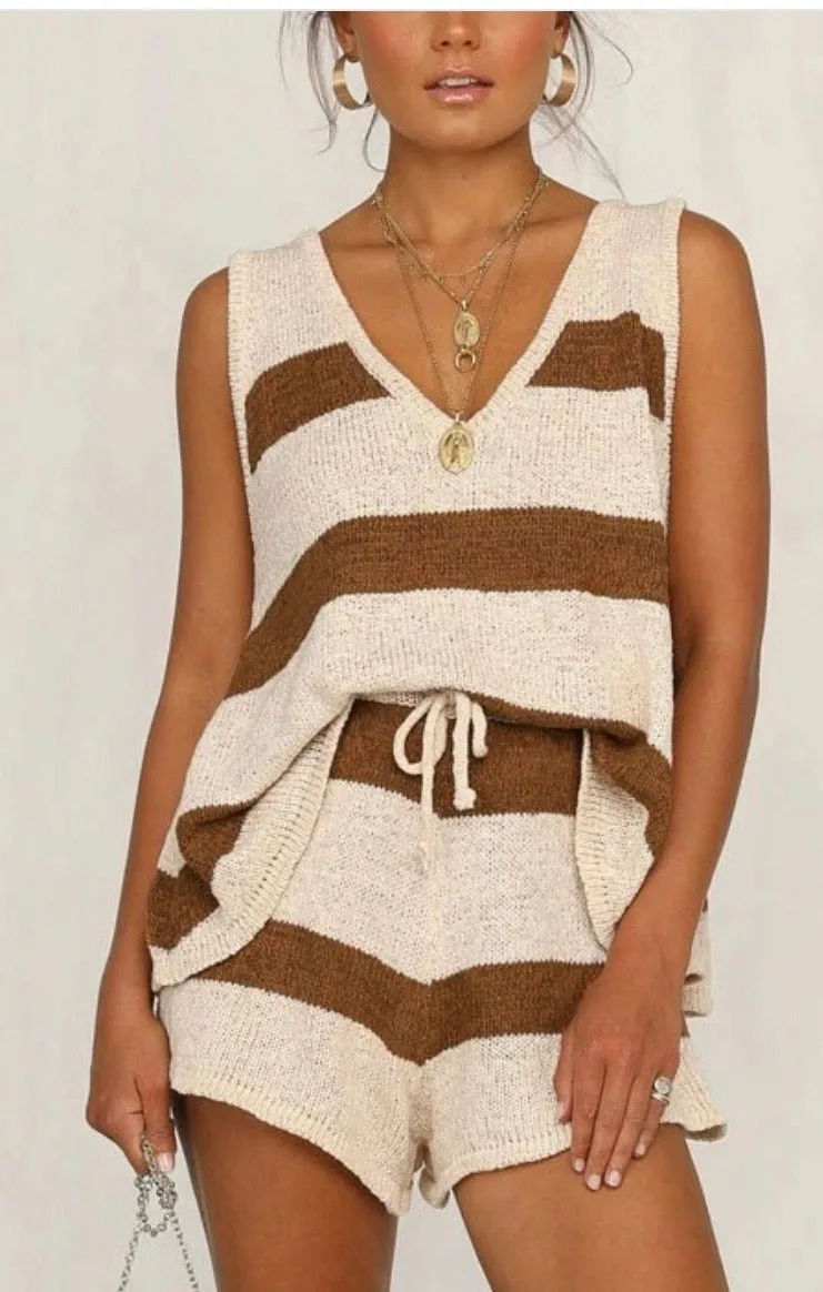 Cappuccino Knit set