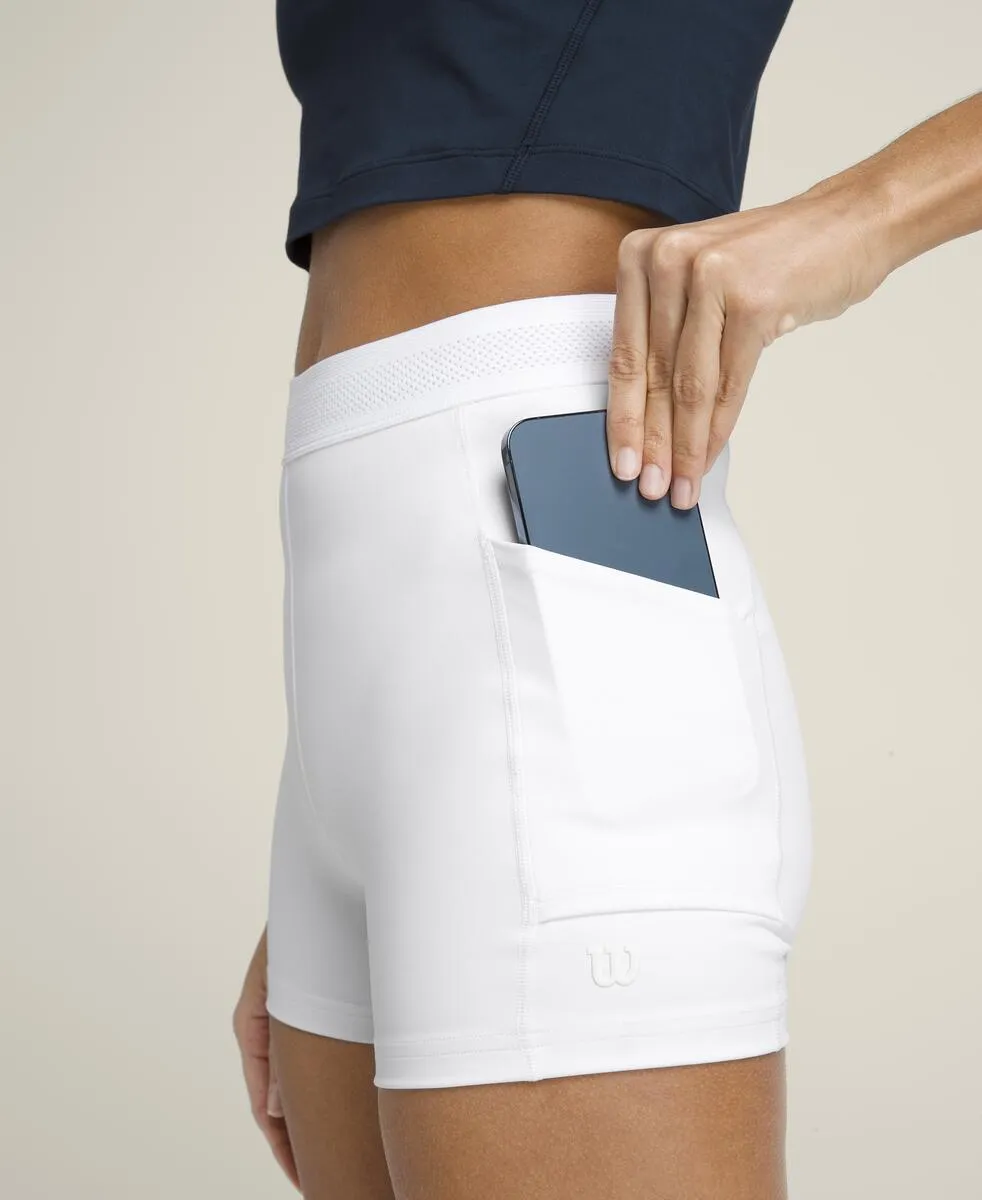 Carry All Tennis Short - Bright White
