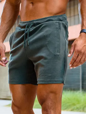 Casual Simple Straight Shorts
