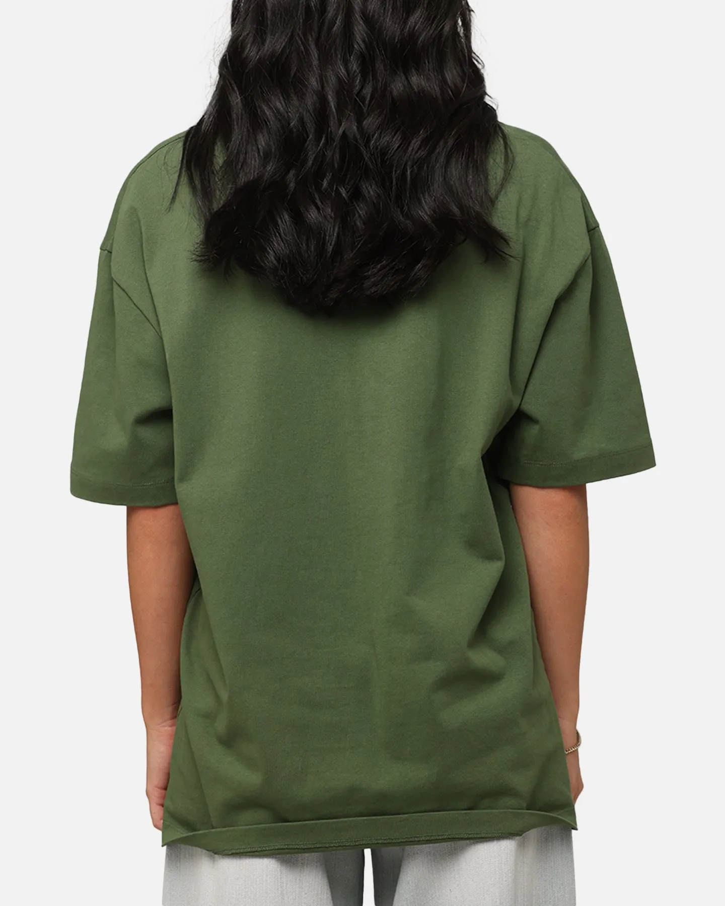 Champion Heritage New Script T-Shirt Green