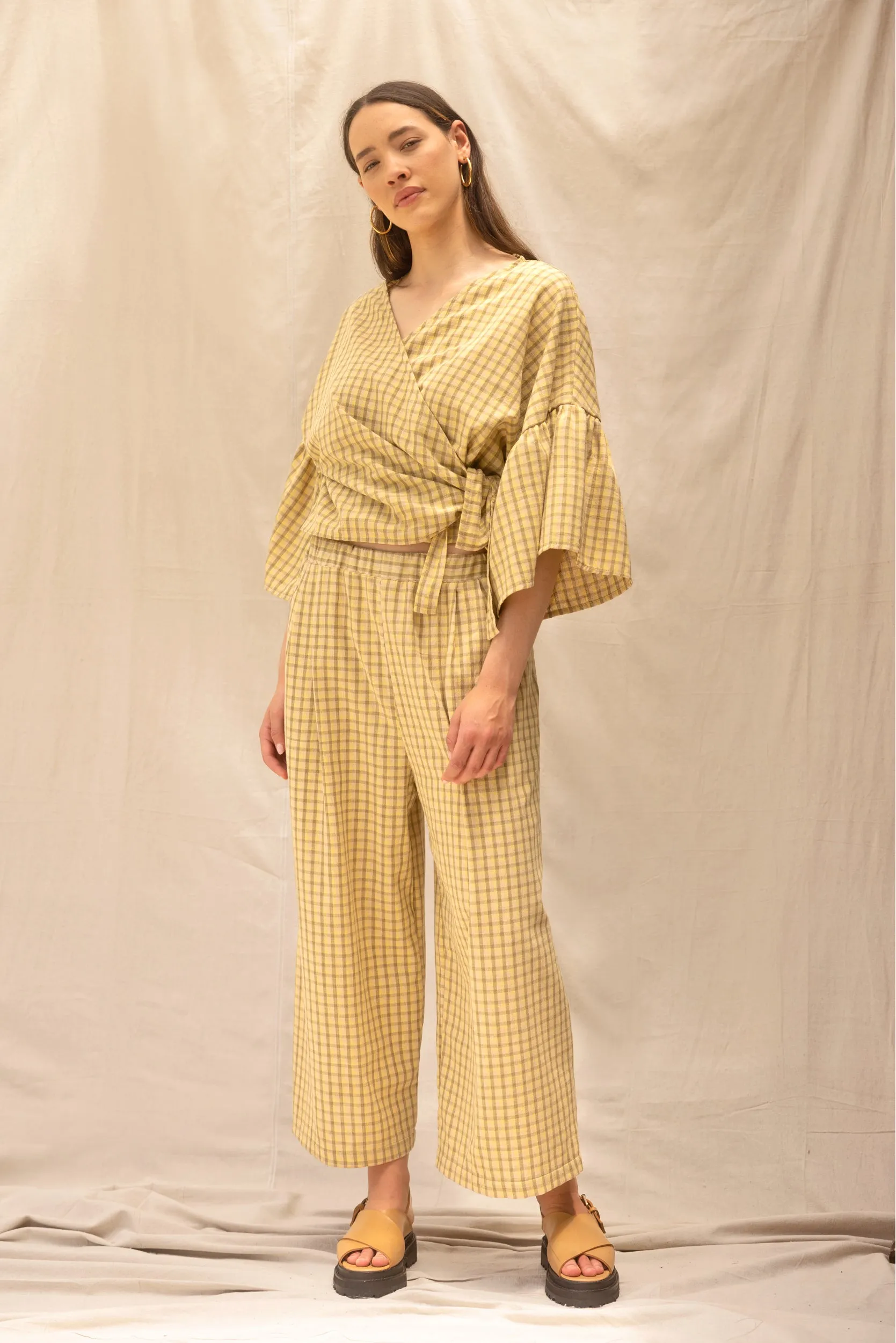 Charlie Top | Daisy Check (XS/L only)
