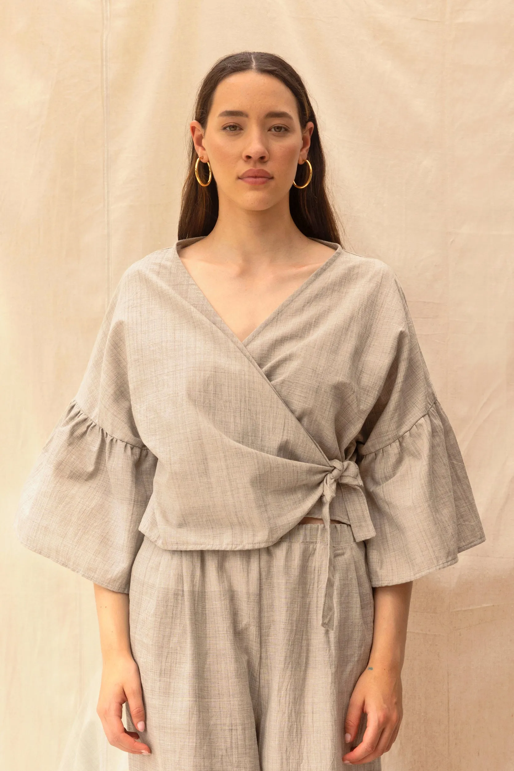 Charlie Top | Pebble (M/L only)