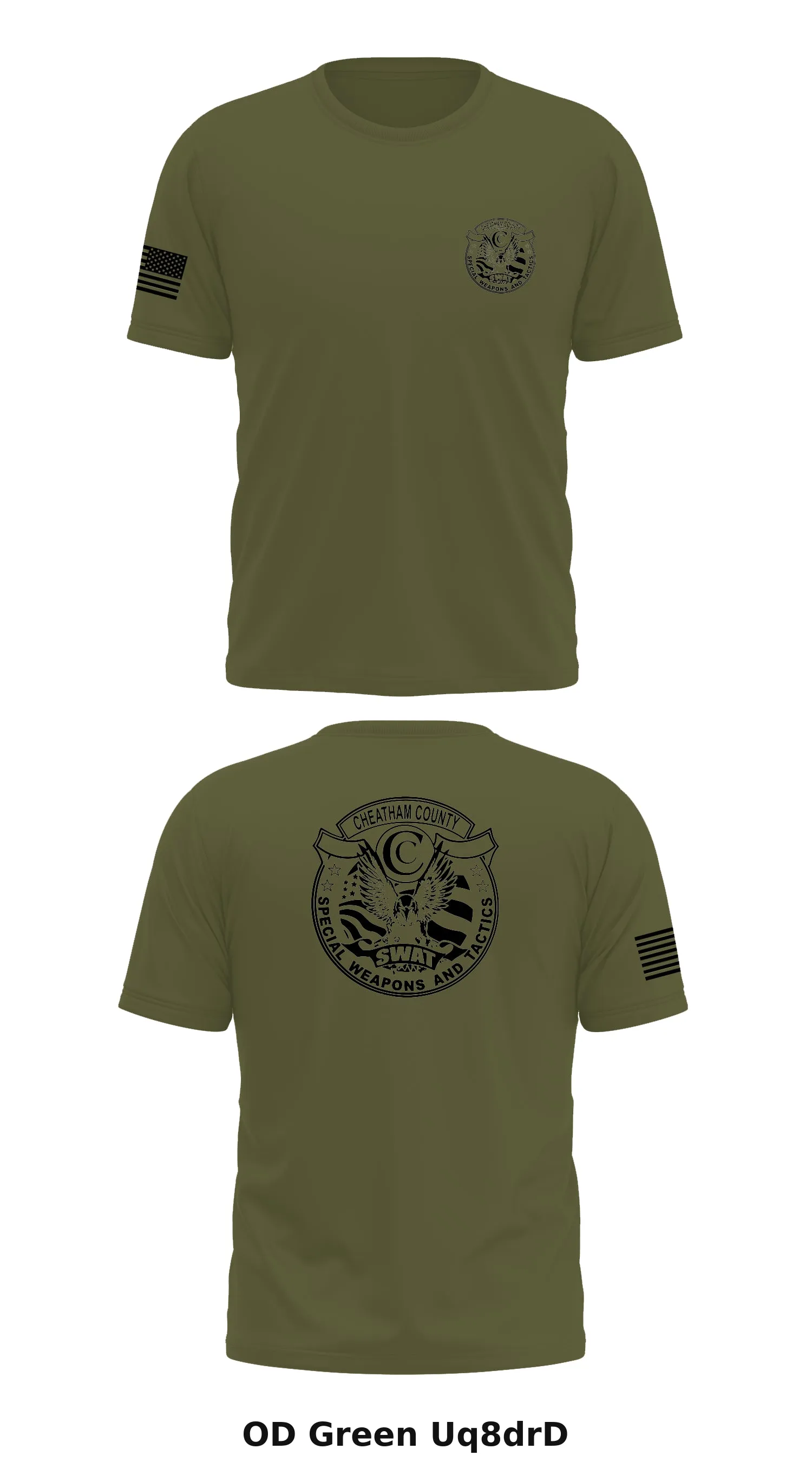 Cheatham County SWAT Store 1 Core Men's SS Performance Tee - Uq8drD