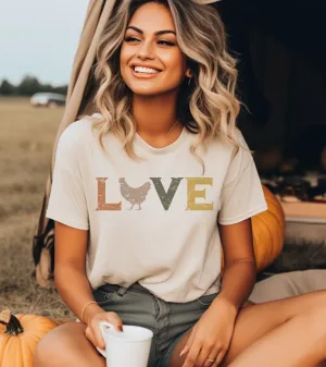 Chicken Love Graphic Tee