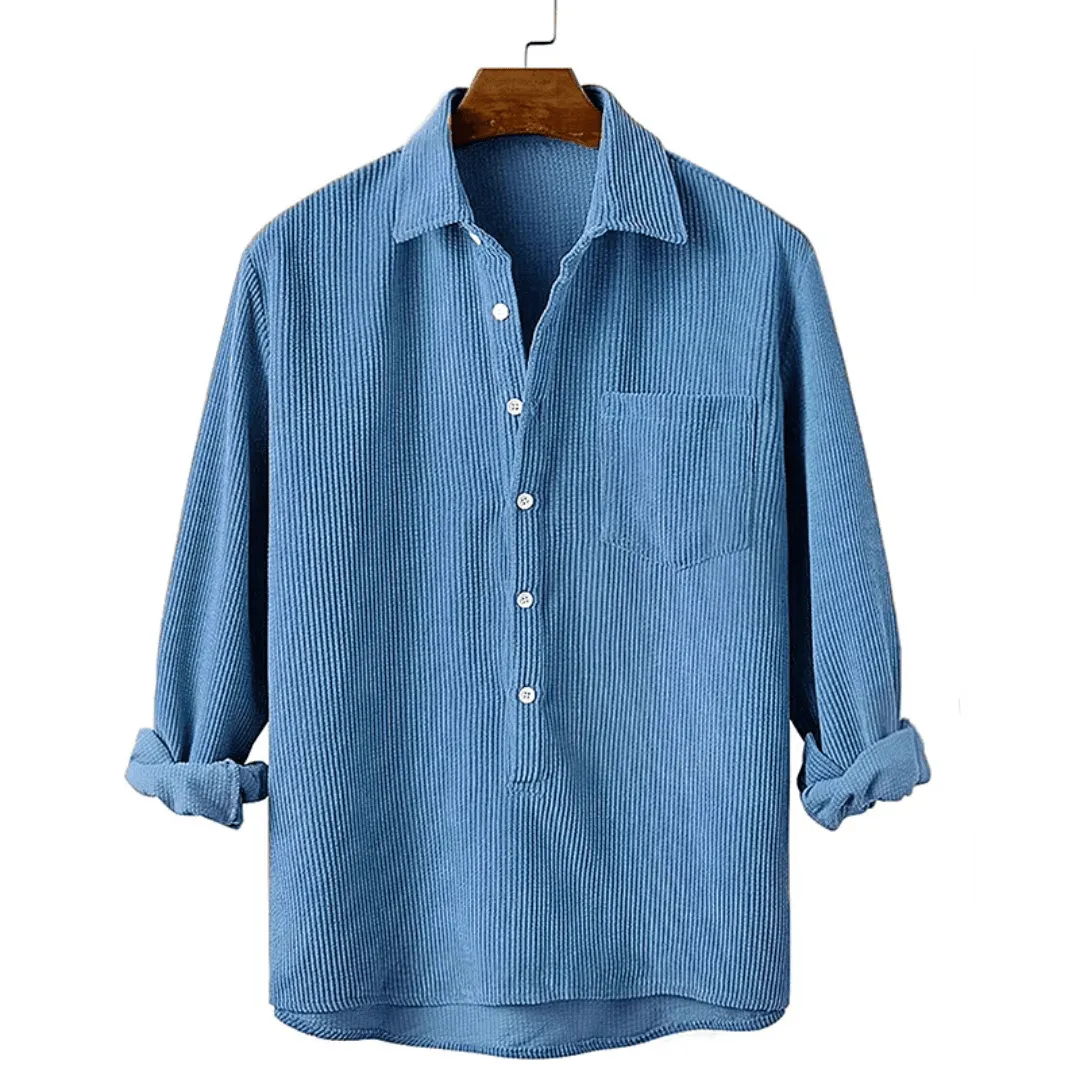 Chrisopher Mosley Corduroy Cubano Shirt