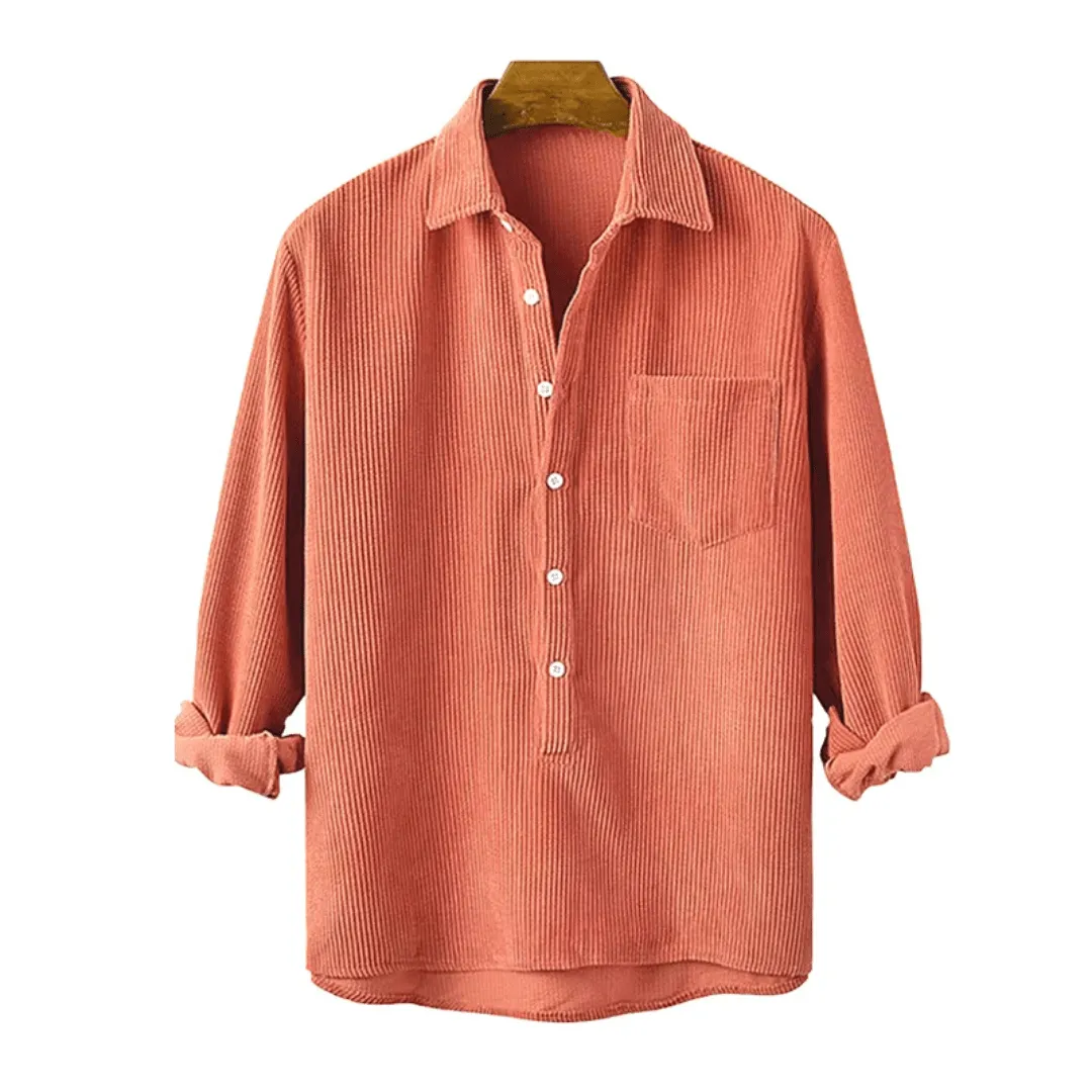 Chrisopher Mosley Corduroy Cubano Shirt