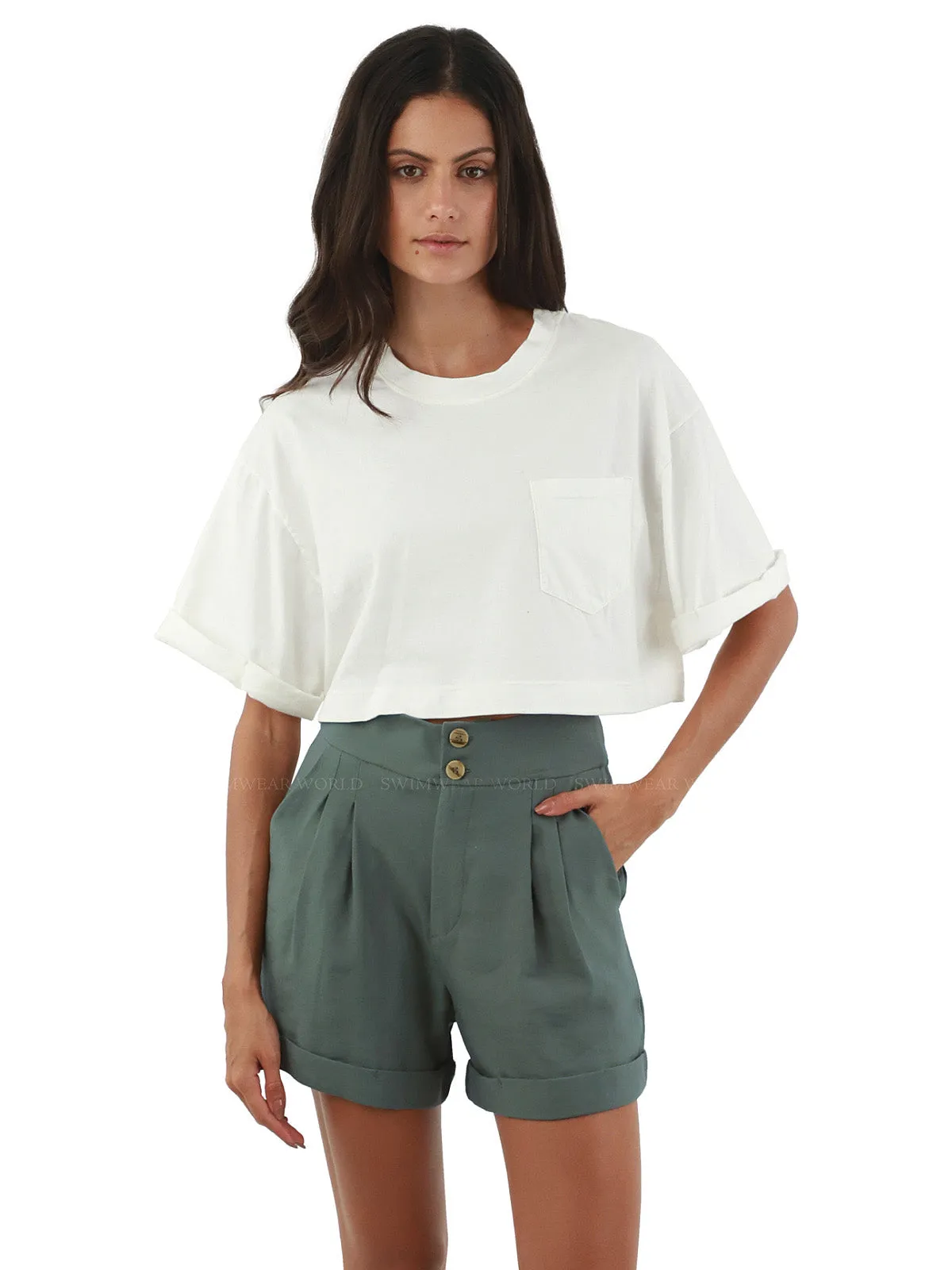 Clip T-Shirt-Daily Short ::RET