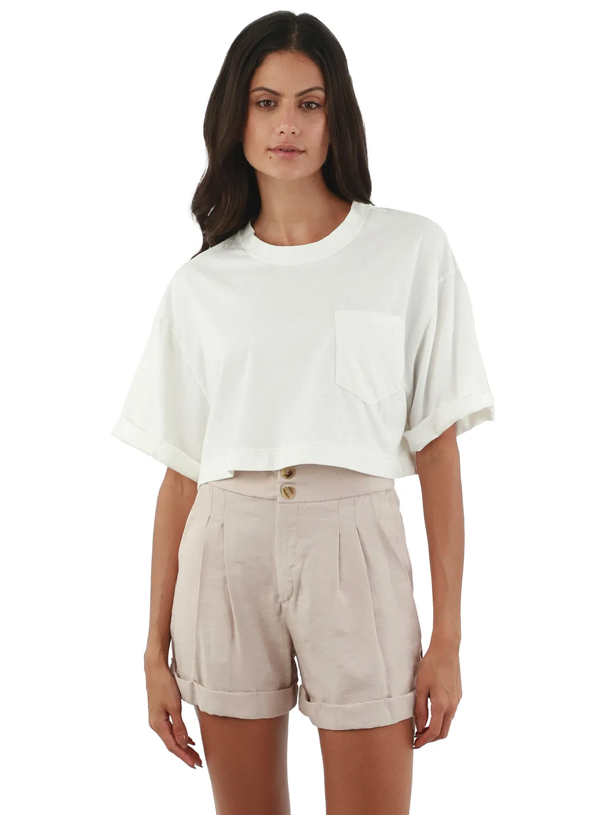 Clip T-Shirt-Daily Short ::RET