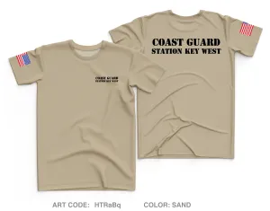 Coast Guard Station Key West Store 1 Core Men's SS Performance Tee - HTRaBq