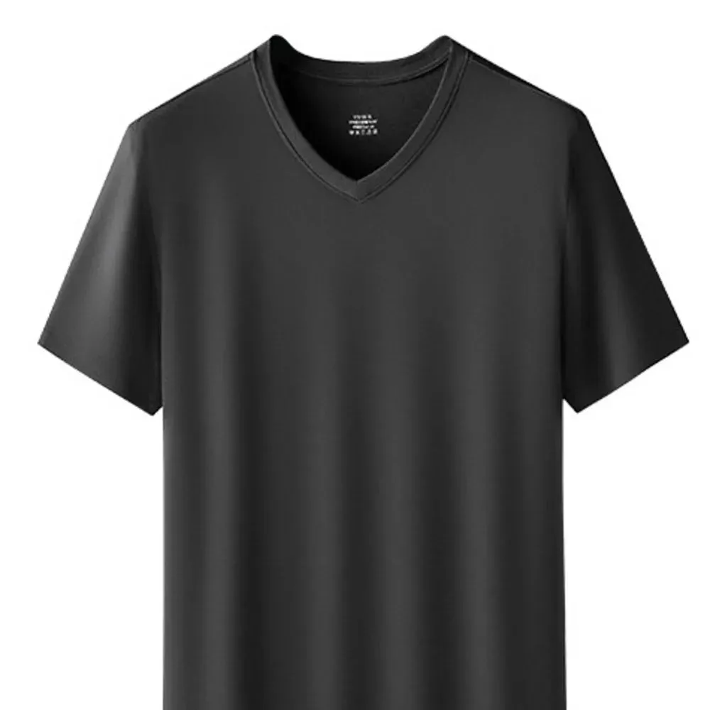 Cool V-neck Men's Ice Silk Tee