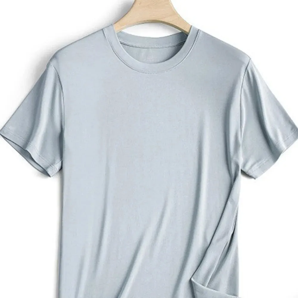 Cool V-neck Men's Ice Silk Tee