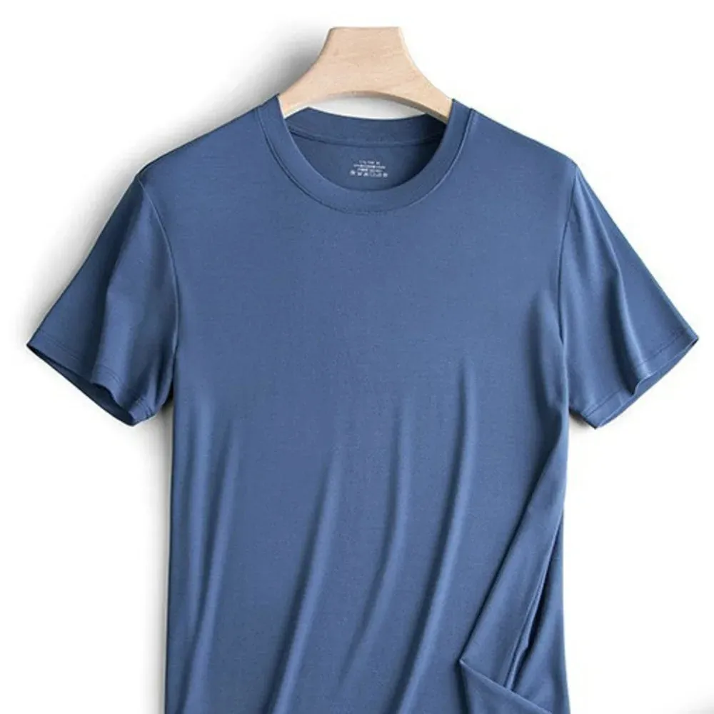 Cool V-neck Men's Ice Silk Tee