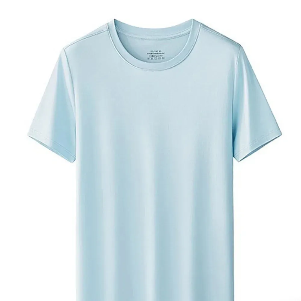 Cool V-neck Men's Ice Silk Tee