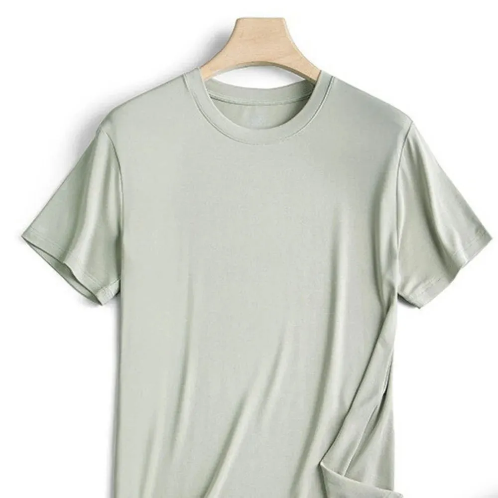 Cool V-neck Men's Ice Silk Tee