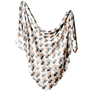 Copper Pearl - Swaddle Blanket - Bison