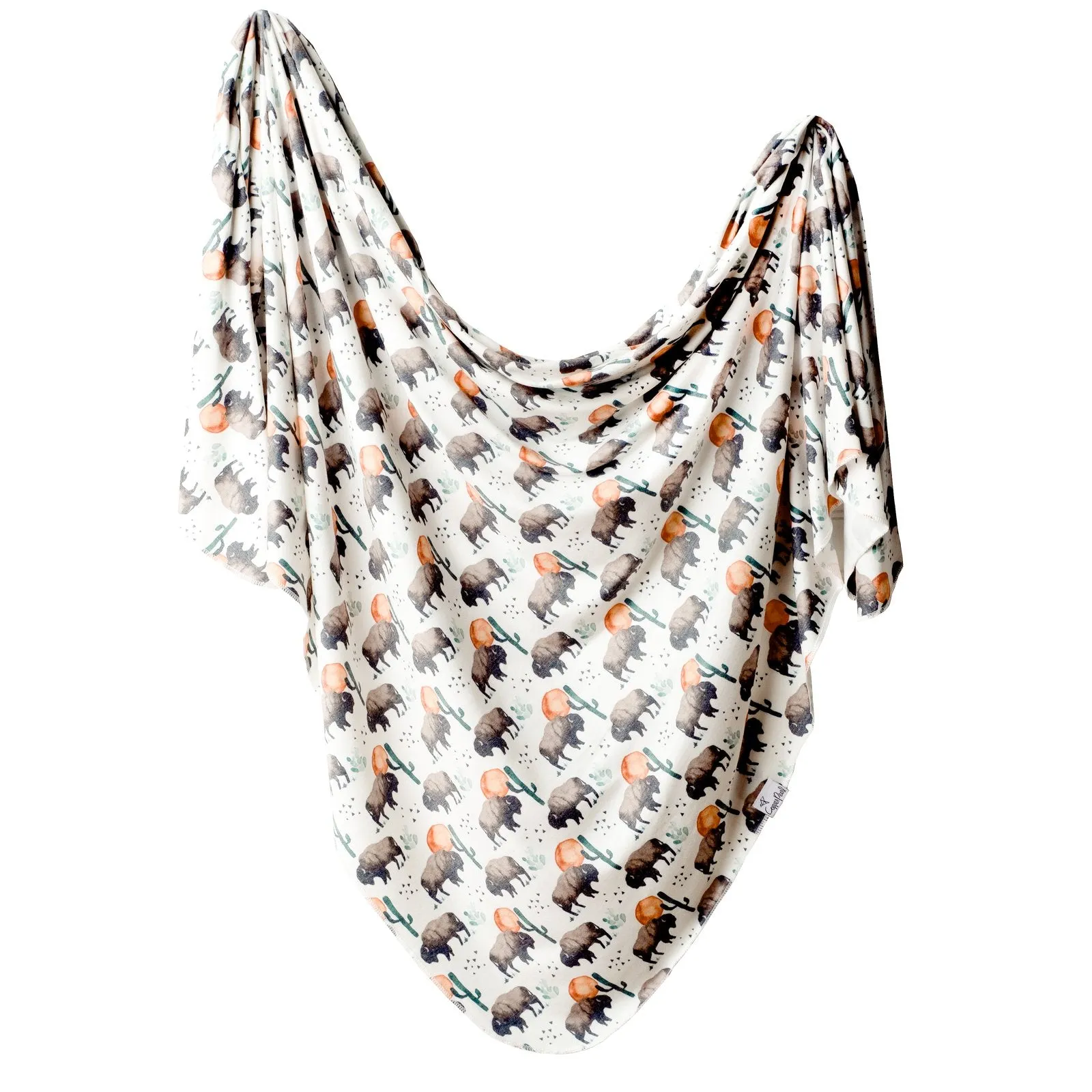 Copper Pearl - Swaddle Blanket - Bison