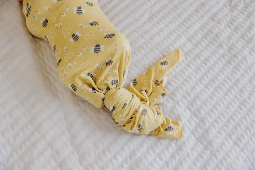 Copper Pearl - Swaddle Blanket - Honeycomb