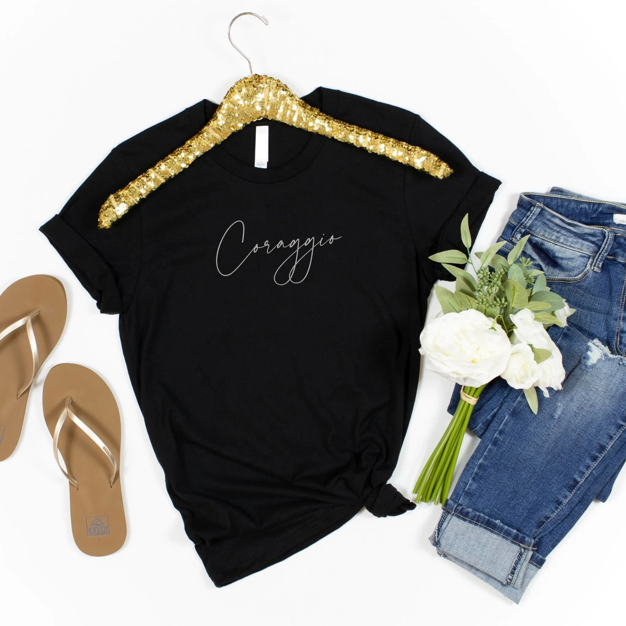 Coraggio Crewneck T-Shirt