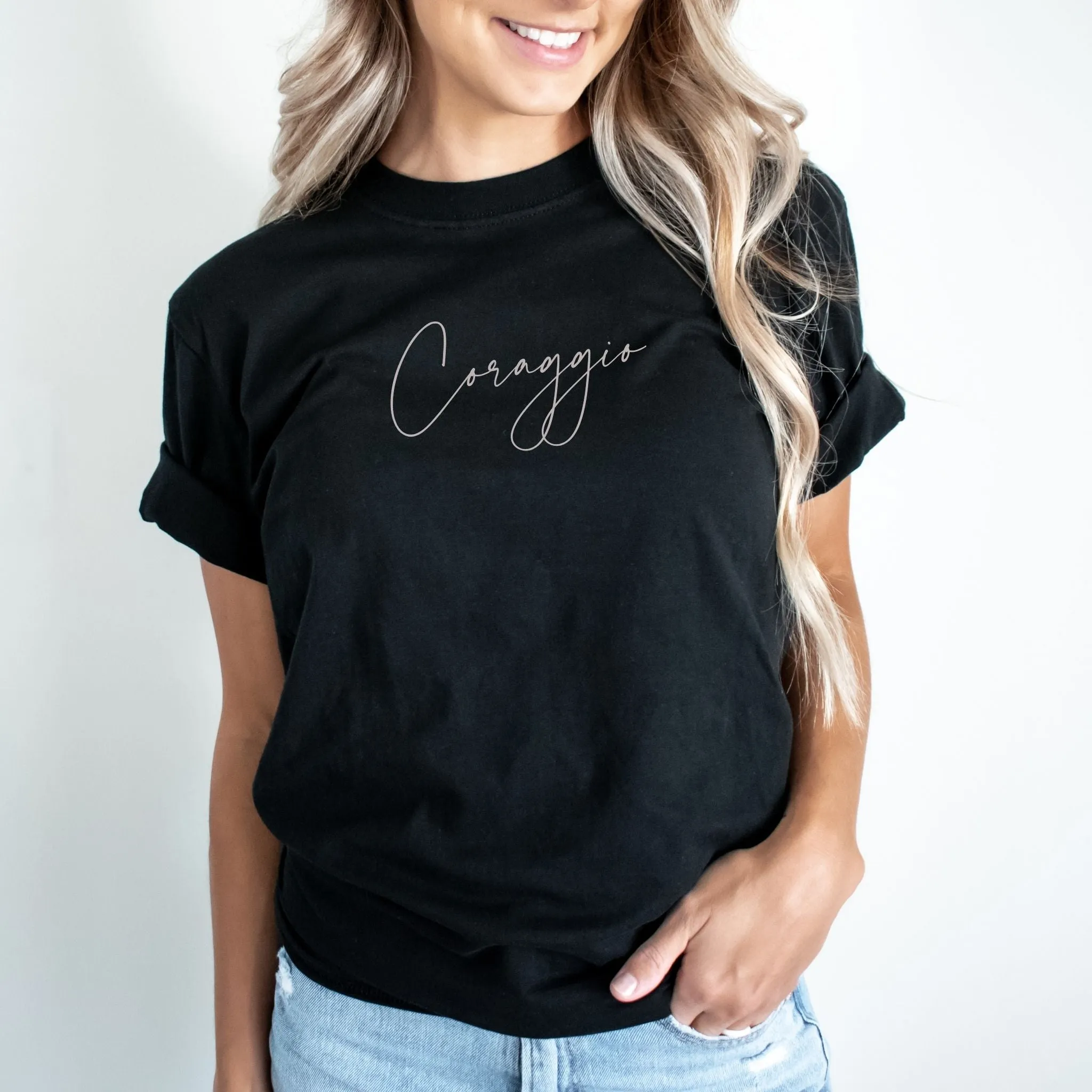 Coraggio Crewneck T-Shirt