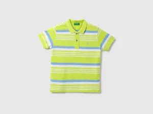 Cotton Striped Polo Neck Boys T-shirts